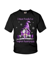 I Wear Purple For Lupus Awareness Youth T-Shirt tile
