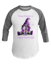 I Wear Purple For Lupus Awareness Baseball Tee tile