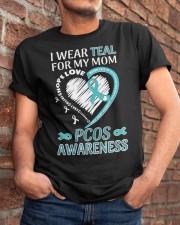 I Wear Teal For My Mom Classic T-Shirt apparel-classic-tshirt-lifestyle-26