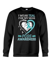 I Wear Teal For My Mom Crewneck Sweatshirt tile