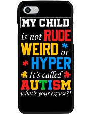 My Child Is Not Rude Phone Case tile