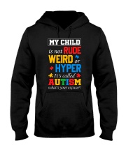 My Child Is Not Rude Hooded Sweatshirt tile