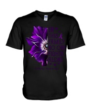 Epilepsy Awareness V-Neck T-Shirt tile