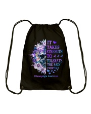 It Takes Strength To Tolerate The Pain Every Day Fibromyalgia Drawstring Bag tile