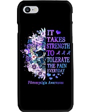 It Takes Strength To Tolerate The Pain Every Day Fibromyalgia Phone Case tile