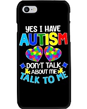 Yes I Have Autism Phone Case tile