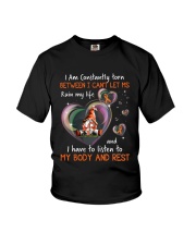 I Have To Listen To My Bodu And Rest Youth T-Shirt tile