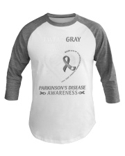 I Wear Gray For My Mom Baseball Tee tile