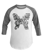Parkinson Is A Journey Baseball Tee tile