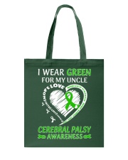 I Wear Green For My Uncle Tote Bag tile