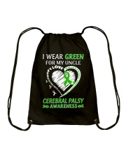 I Wear Green For My Uncle Drawstring Bag tile