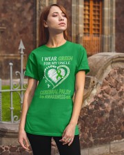 I Wear Green For My Uncle Classic T-Shirt apparel-classic-tshirt-lifestyle-06