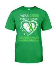 I Wear Green For My Uncle Classic T-Shirt front