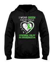 I Wear Green For My Uncle Hooded Sweatshirt tile