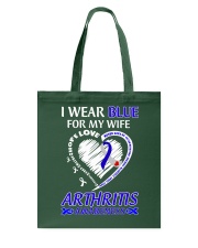 I Wear Blue For My Wife Tote Bag tile