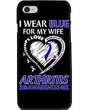 I Wear Blue For My Wife Phone Case tile