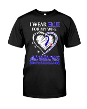I Wear Blue For My Wife Classic T-Shirt tile