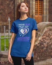 I Wear Blue For My Wife Classic T-Shirt apparel-classic-tshirt-lifestyle-06