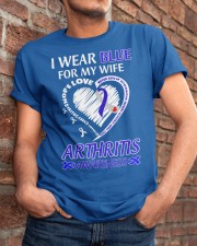 I Wear Blue For My Wife Classic T-Shirt apparel-classic-tshirt-lifestyle-26