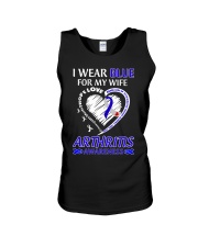 I Wear Blue For My Wife Unisex Tank tile