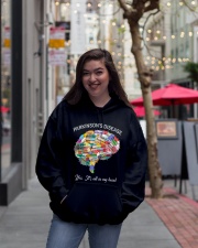 Parkinson's Disease Awareness Hooded Sweatshirt lifestyle-unisex-hoodie-front-2