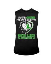 I Wear Green For My Daughter Sleeveless Tee tile
