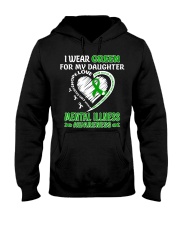 I Wear Green For My Daughter Hooded Sweatshirt tile