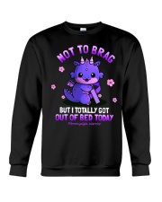 Not To Brag Crewneck Sweatshirt tile