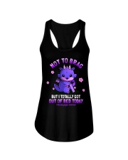 Not To Brag Ladies Flowy Tank tile