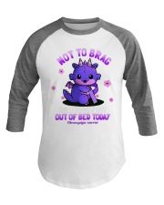 Not To Brag Baseball Tee tile