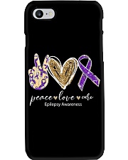 Peace Love Cure Phone Case tile
