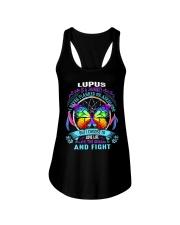 Lupus Is Journey Ladies Flowy Tank tile