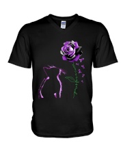 HopeFor A Cure  V-Neck T-Shirt tile