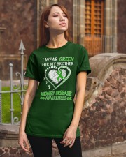 I Wear Green For My Brother Classic T-Shirt apparel-classic-tshirt-lifestyle-06