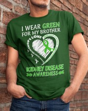 I Wear Green For My Brother Classic T-Shirt apparel-classic-tshirt-lifestyle-26
