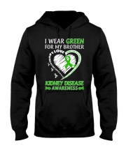 I Wear Green For My Brother Hooded Sweatshirt tile