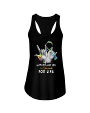 Mother And Son Ladies Flowy Tank tile