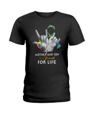 Mother And Son Ladies T-Shirt tile
