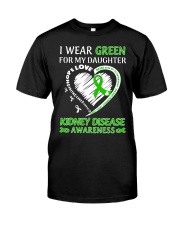 I Wear Green For My Daughter Classic T-Shirt tile