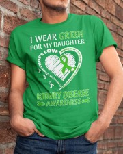 I Wear Green For My Daughter Classic T-Shirt apparel-classic-tshirt-lifestyle-26