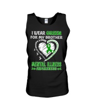 I Wear Green For My Brother  Unisex Tank tile