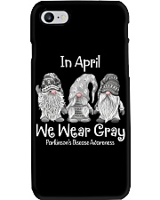 In April We Wear Gray For Parkinson Awareness Phone Case tile