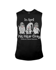 In April We Wear Gray For Parkinson Awareness Sleeveless Tee tile