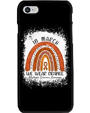 In March We Wear Orange Phone Case tile