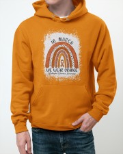 In March We Wear Orange Hooded Sweatshirt apparel-hooded-sweatshirt-lifestyle-front-50