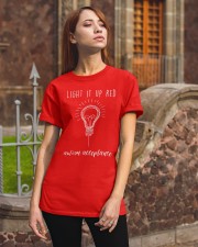 Light It Up Red  Classic T-Shirt apparel-classic-tshirt-lifestyle-06