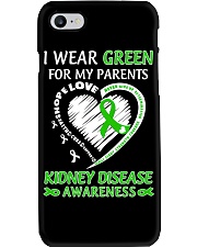I Wear Green For My Parents Phone Case tile