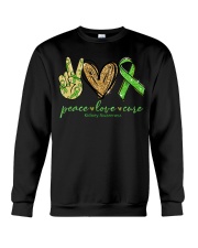 Peace Love Cure  Crewneck Sweatshirt tile