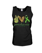 Peace Love Cure  Unisex Tank tile
