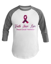 Faith Hope Love Baseball Tee tile